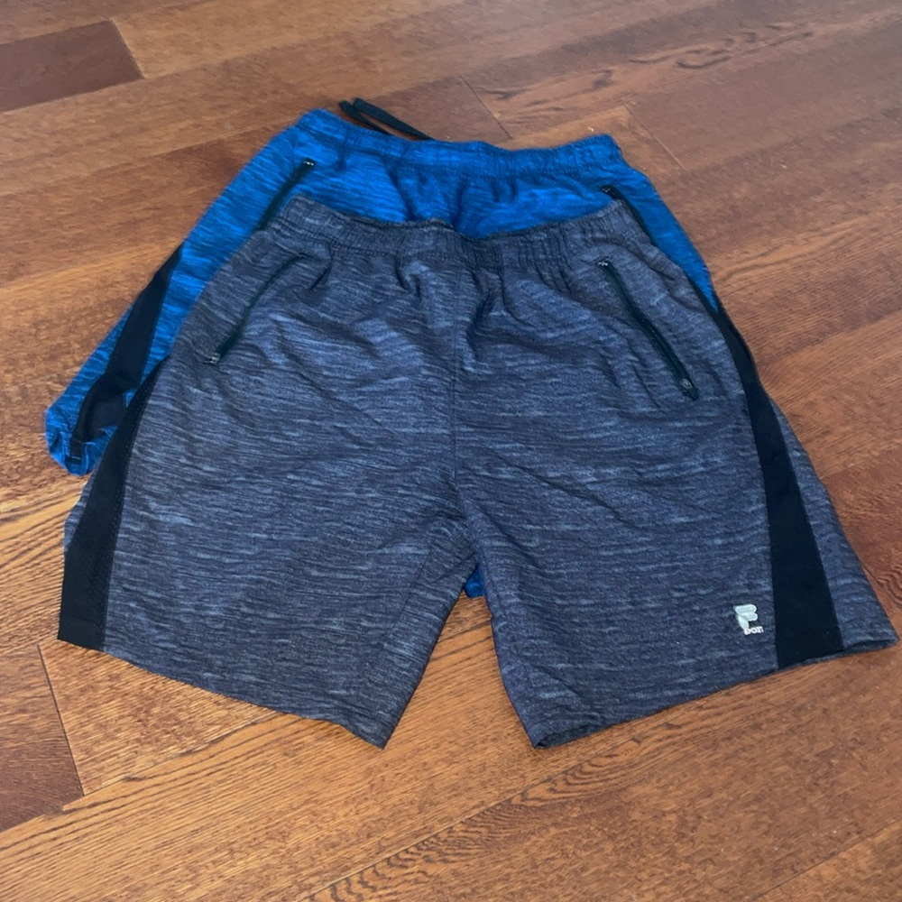 2 pairs of Fila athletic shorts